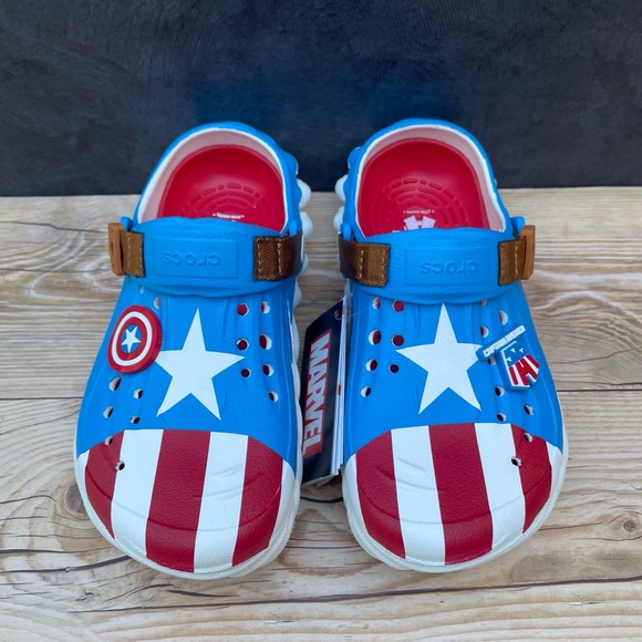 Crocs Marvel Captain America Echo Clog 🇺🇸 - Picture 7 of 16